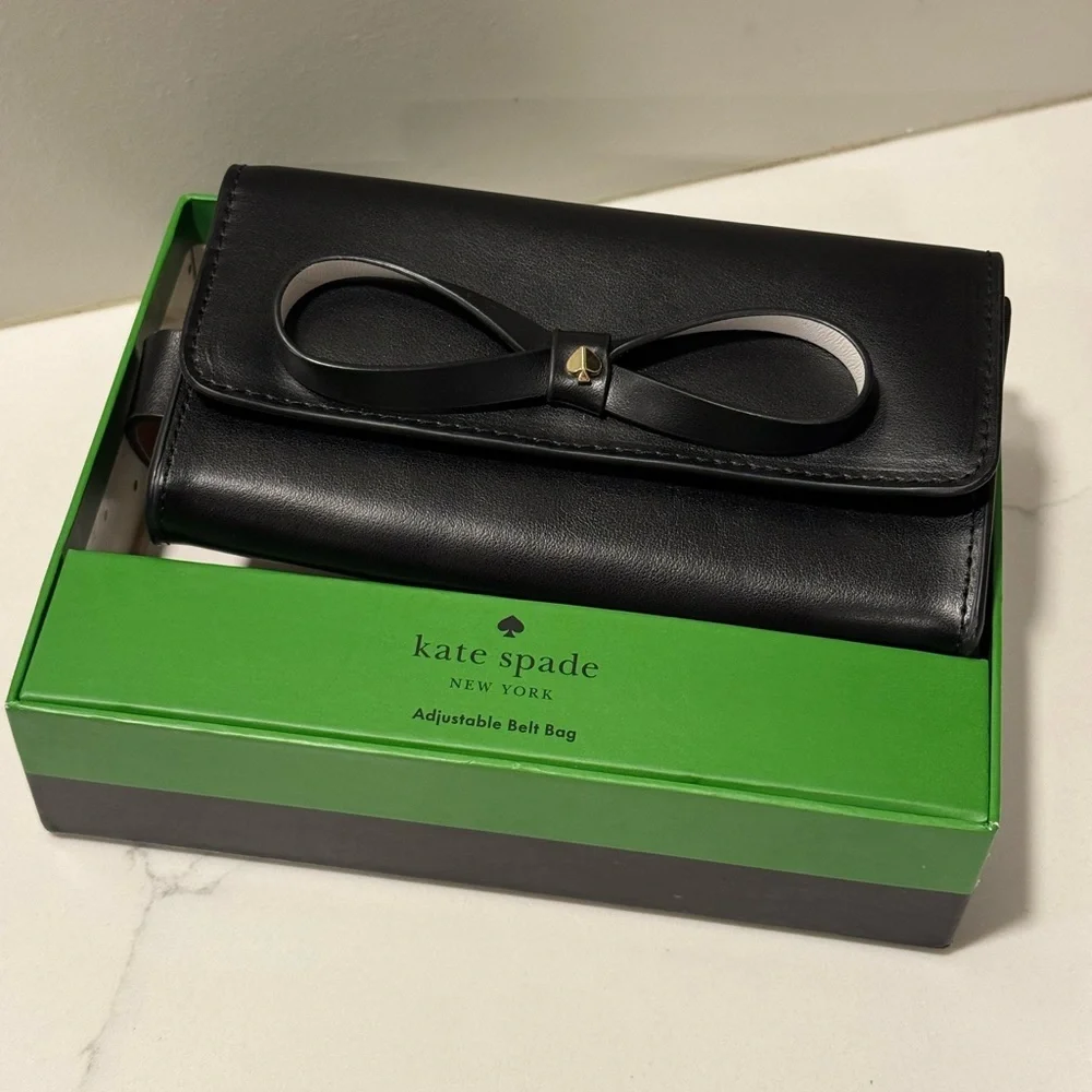 Kate Spade Adjustable Belt Bag Black - Picture 3 of 11